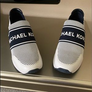 Michael Kors - Felix Scuba & Leather Trainer Sz 10